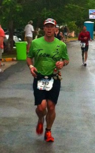 Running through the pain